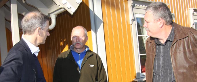 Jonas Gahr Støre, Harry Øie og Odd Runar Bråthen