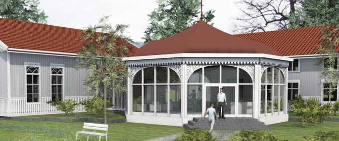 Tegning Kildehuset