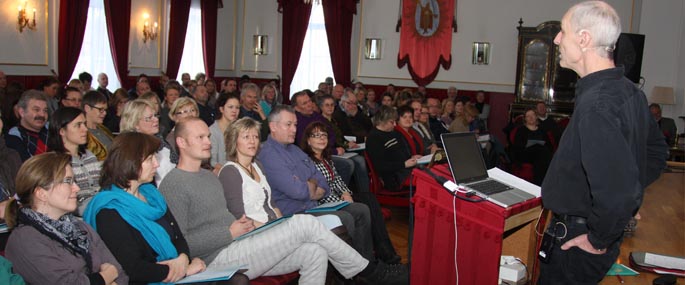 Seminar med Tom Barth i Festsalen