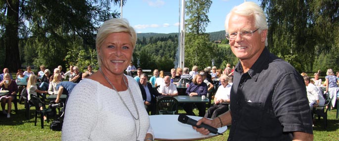 Siv Jensen og Morten Wold