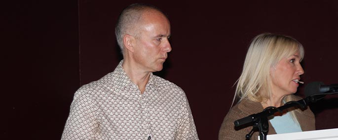 Didrik Heggdal og Gry Stålsett