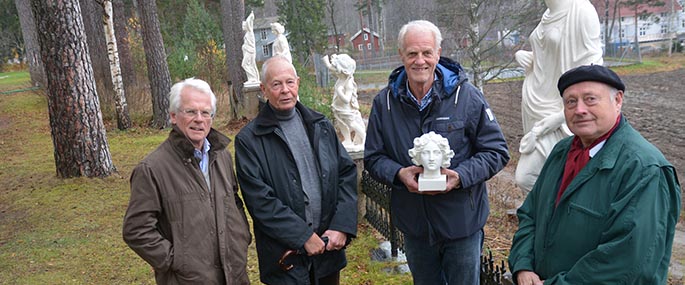 Avduking av statuer