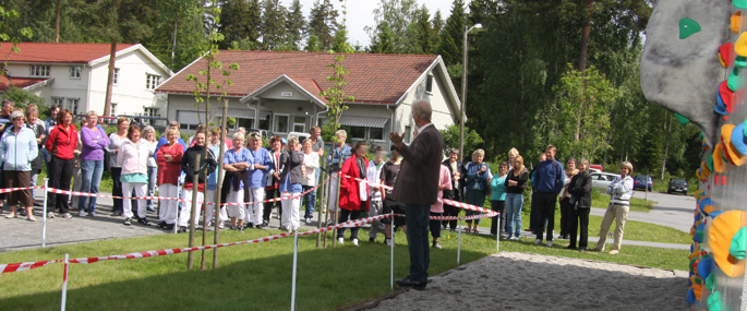 Driftssjef Finn introduserer buldreveggen
