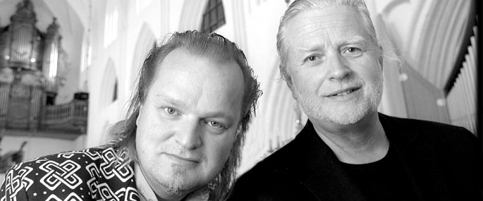 Knut Reiersrud og Iver Kleive