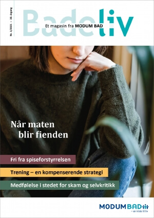 Badeliv nr 1-2021. Tema: spiseforstyrrelse. Når maten blir fienden.