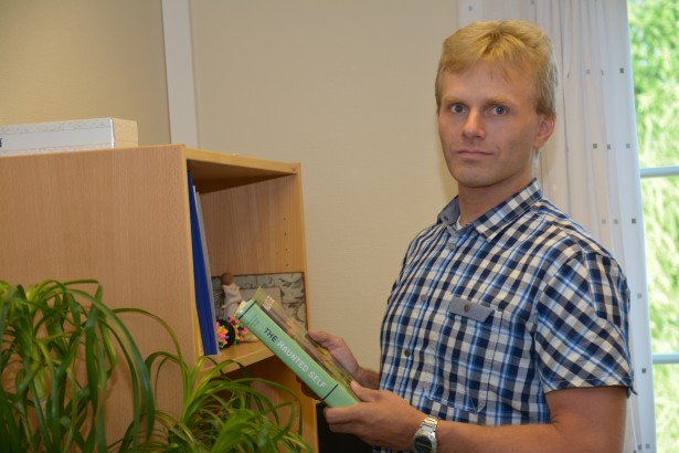 Overlege Arild Jervell - Avdeling for traumelidelser. Bilde tatt til Badeliv nr 1/2014