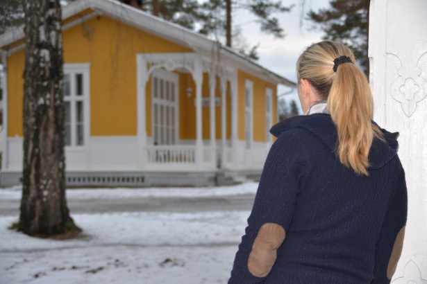 Familielandsbyen - illustrasjonsfoto